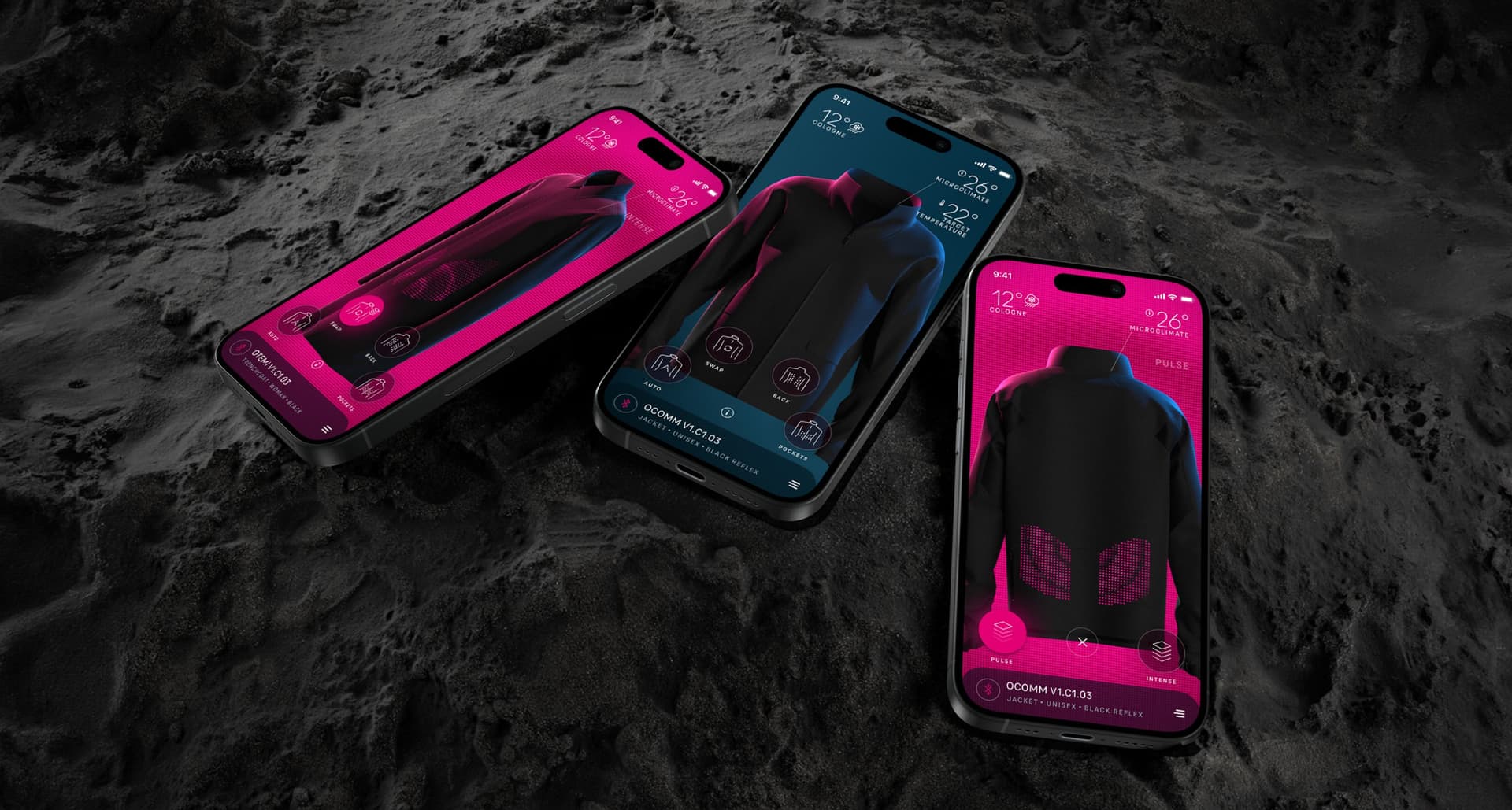 iOS Mockups of the HCC App